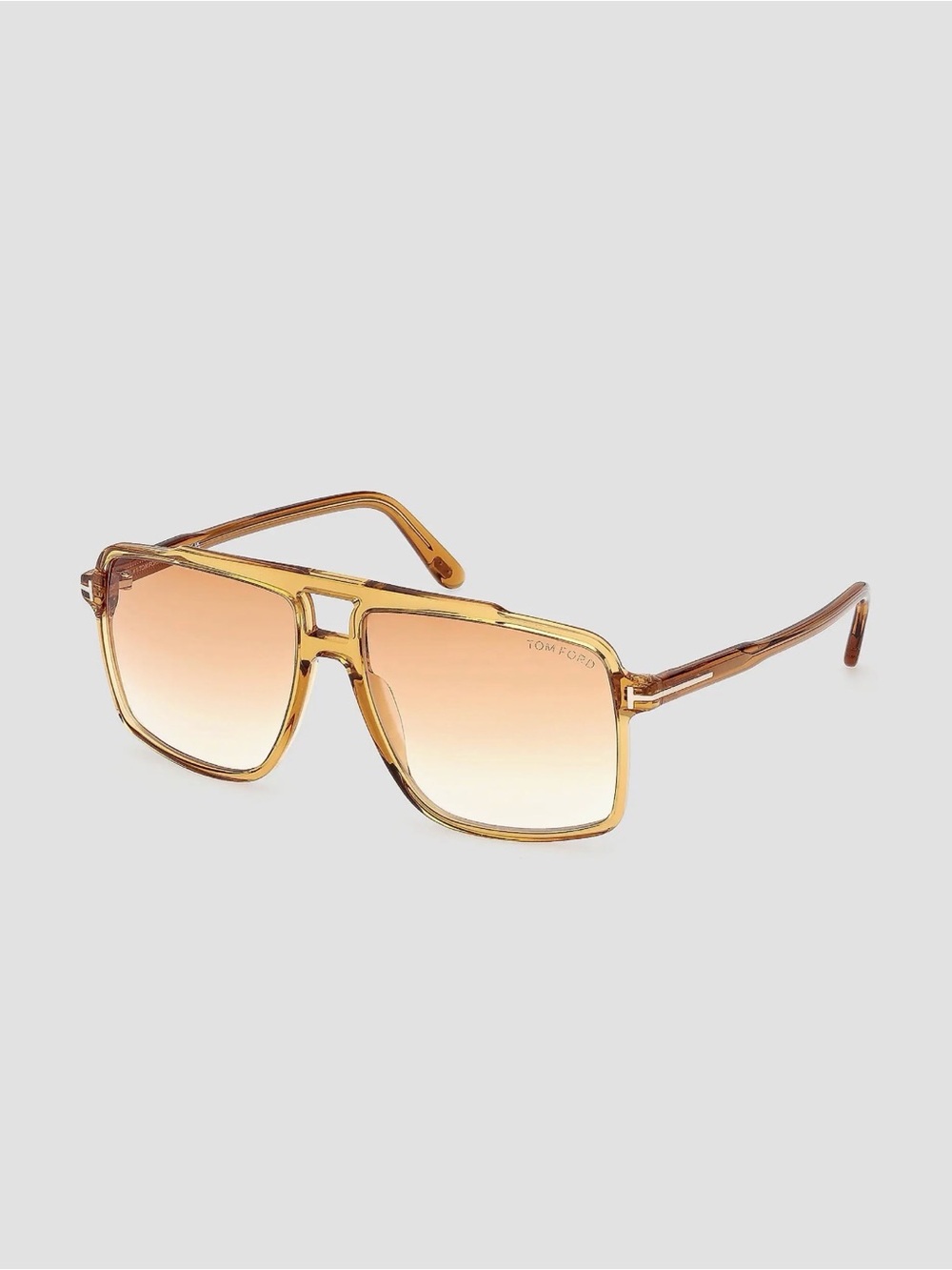 Tom Ford Amber Gradient Square Sunglasses